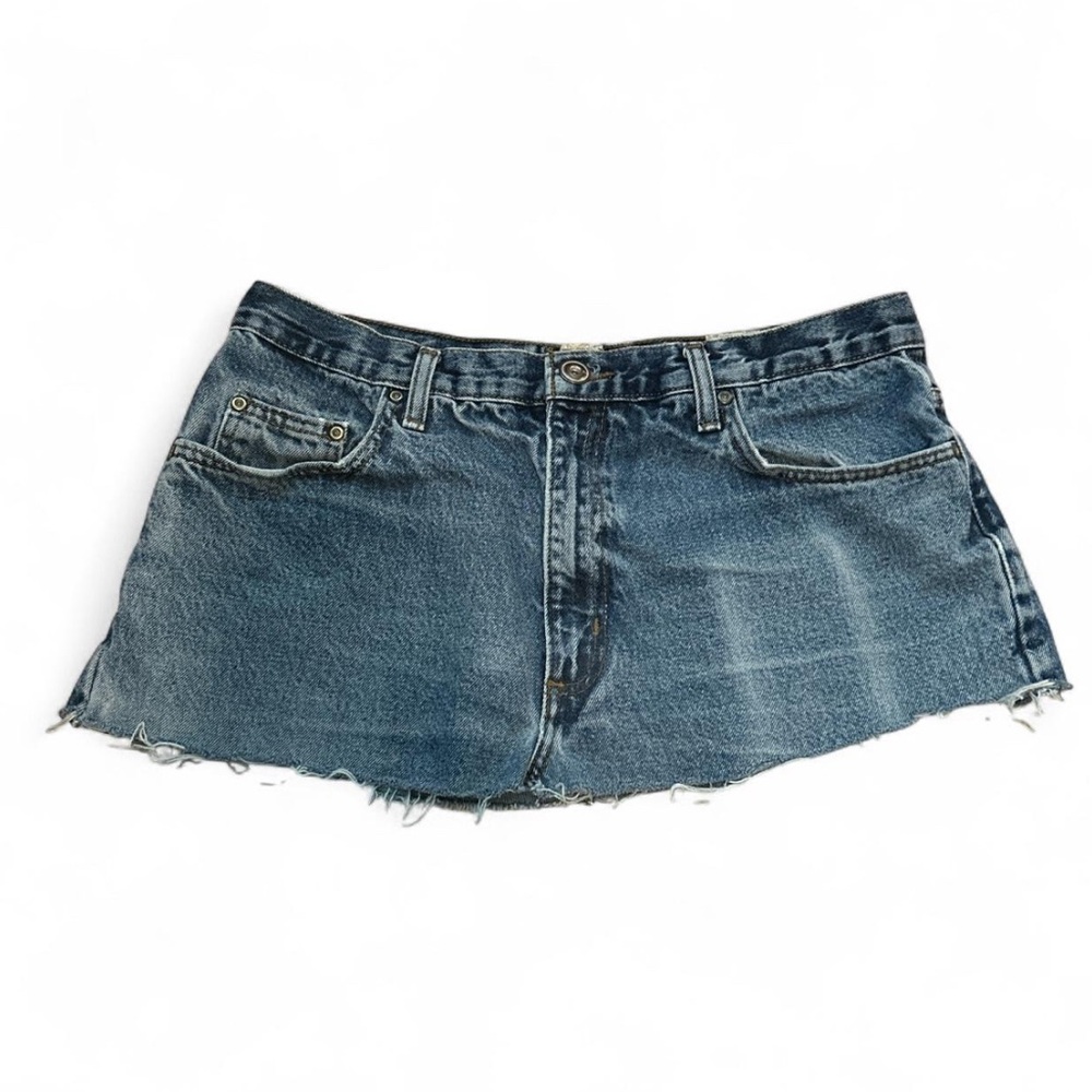 RedHead Blue Denim Mini Skirt